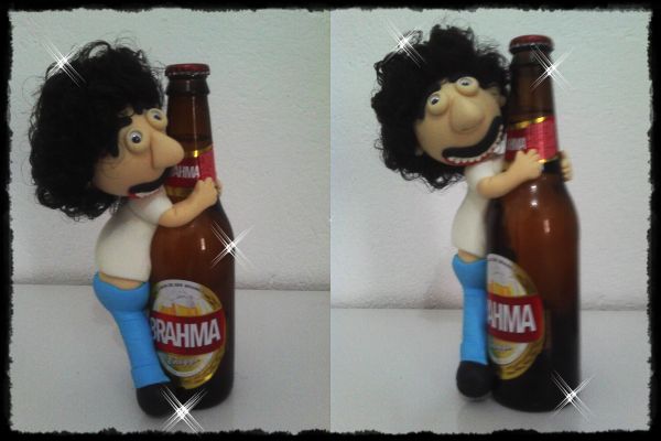Bebum na garrafa