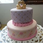 Bolo cenográfico princesas